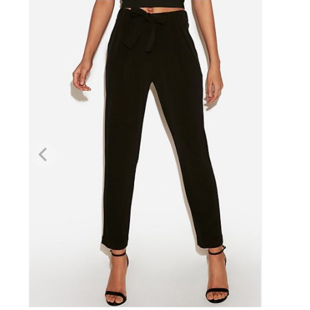 NWT Express Mid Rise Ankle Jogger Pant, Small, Blk